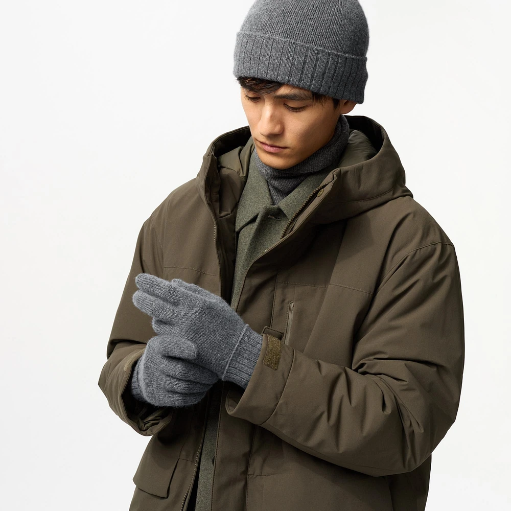 CASHMERE KNITTED GLOVES