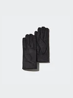 HEATTECH Lined Gloves | Faux Suede