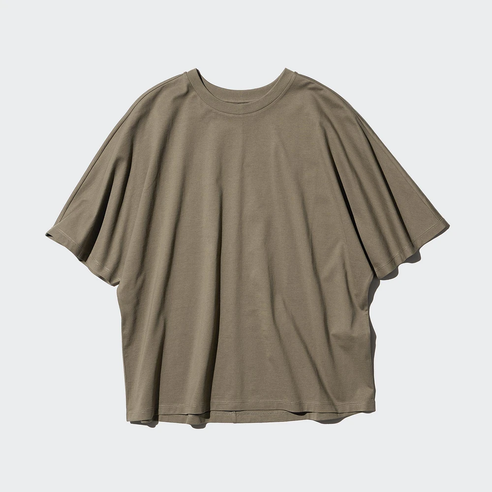 COTTON RELAXED SILHOUETTE HALF SLEEVE T