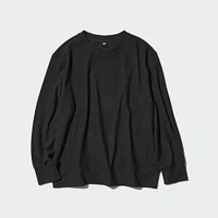 Soft Knitted Fleece Crew Neck T-Shirt