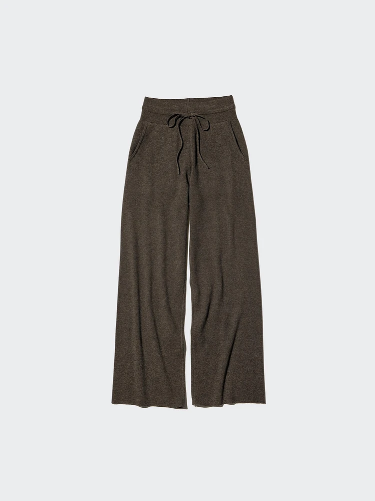 WASHABLE KNIT RIBBED PANTS