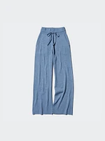 WASHABLE KNIT RIBBED PANTS