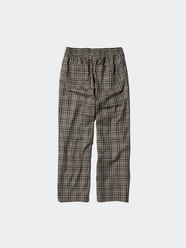 Flannel Easy Ankle Pants