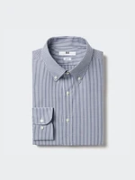 Easy Care Stretch Slim Shirt | Striped