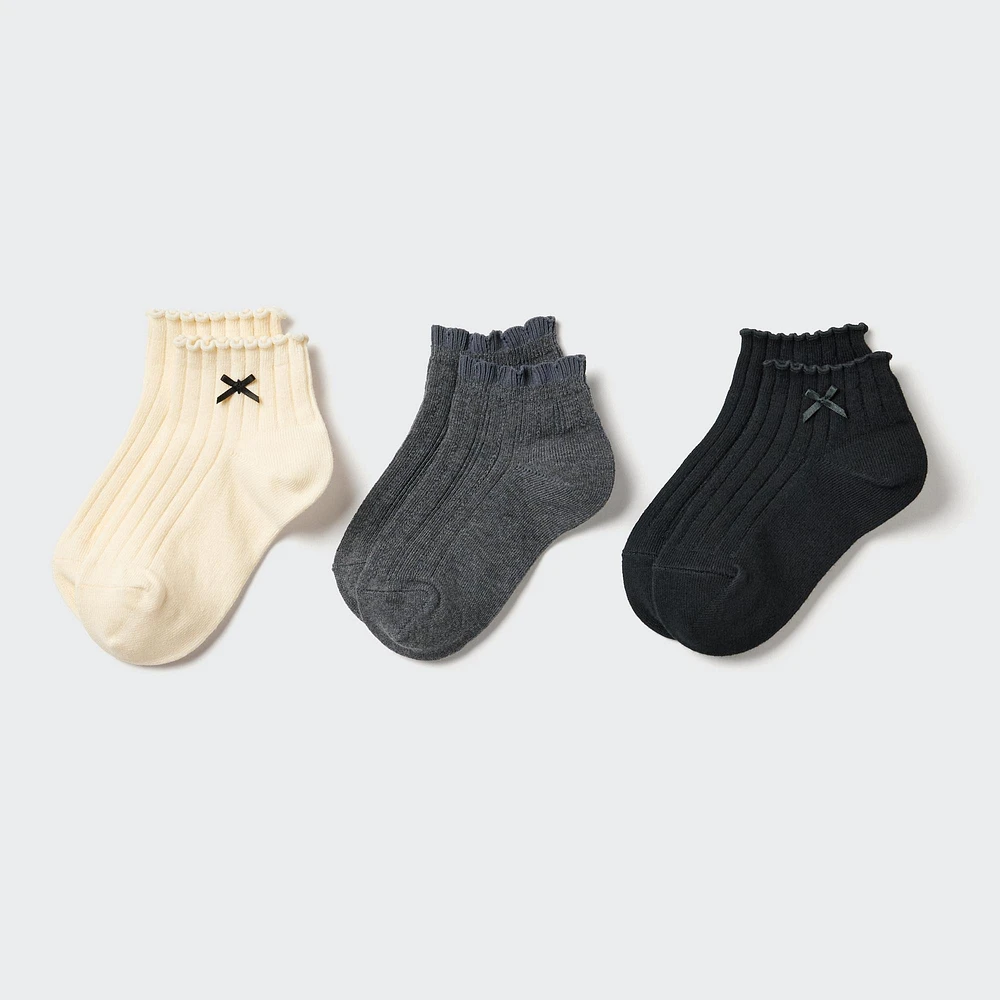 SHORT SOCKS (3 PAIRS)