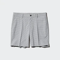 AirSense Printed Shorts (Checked, Wool-Like, 7")