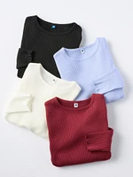 Ribbed Mellow T-Shirt | Long Sleeve