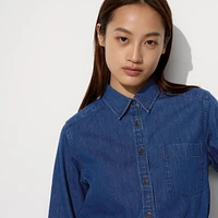 SOFT DENIM SHIRT LONG SLEEVE