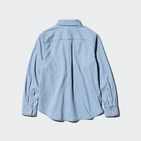 Soft Denim Long-Sleeve Shirt