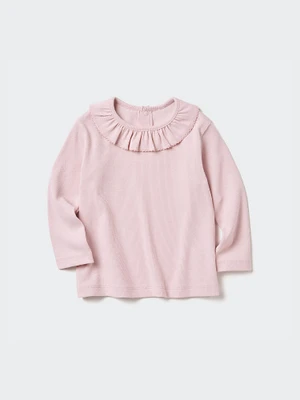 Ruffled T-Shirt | Long Sleeve