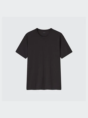 AIRISM COTTON CREW NECK T-SHIRT