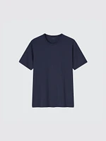 AIRISM COTTON CREW NECK T-SHIRT