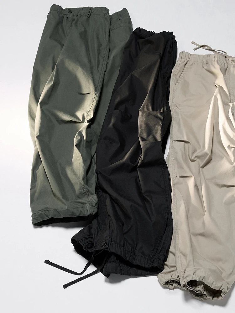 Wide Parachute Pants