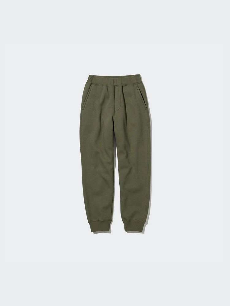 PILE LINED SWEATPANTS