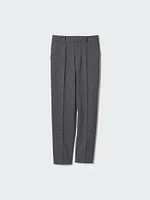 Smart Ankle Pants | 2-Way Stretch Checked Tall