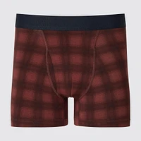 Cotton Boxer Briefs | Checked