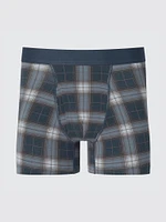 Cotton Boxer Briefs | Checked