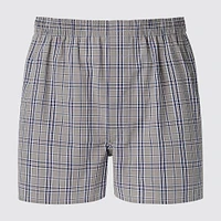 Woven Checked Trunks