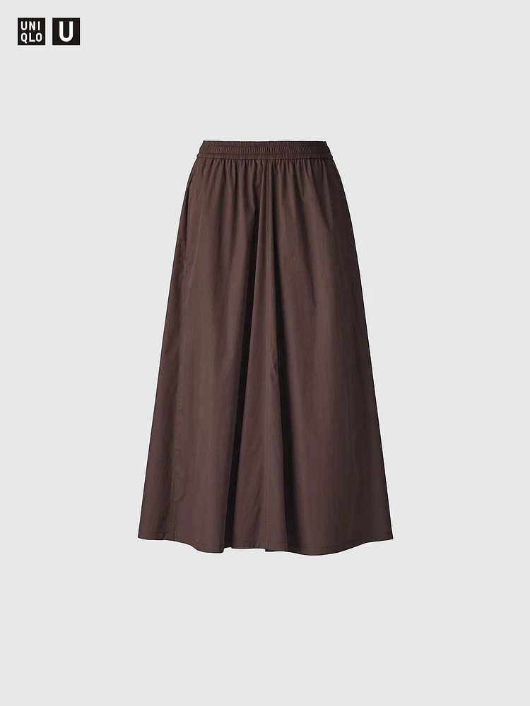 Cotton Blend Volume Skirt