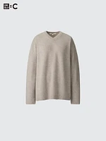 Cashmere Relaxed Sweater | V-Neck