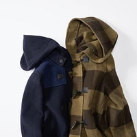 WOOL BLEND DUFFLE COAT