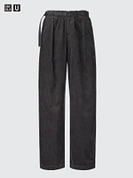 Corduroy Pleated Wide Pants