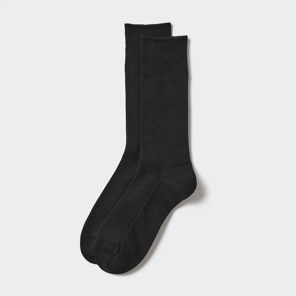 SUPIMA COTTON PIQUE SOCKS