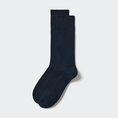 SUPIMA COTTON PIQUE SOCKS