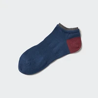 Ribbed Short Socks | Colorblock