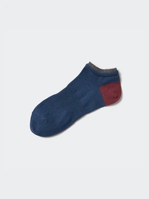 Ribbed Short Socks | Color Block