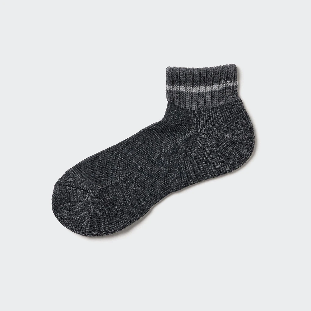 Pile Short Socks | Striped