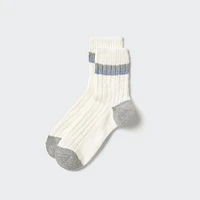 SLUB LINE HALF SOCKS