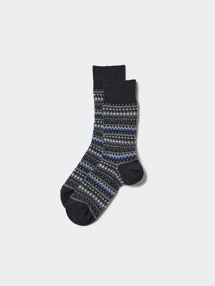 HEATTECH Socks | Fair Isle