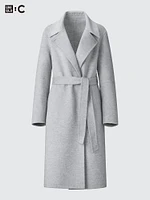 Double Face Wrap Coat