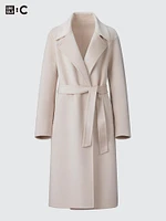 Double Face Wrap Coat