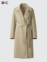 Double Face Wrap Coat