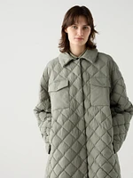 PUFFTECH Quilted Oversized Coat