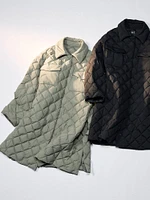 PUFFTECH Quilted Oversized Coat