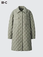 PUFFTECH Quilted Oversized Coat