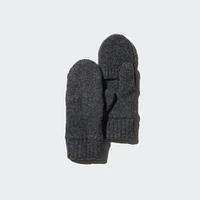 HEATTECH Lined Souffle Knitted Mittens