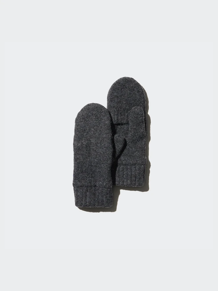 HEATTECH KNITTED MITTENS