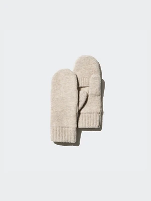 HEATTECH Lined Souffle Knitted Mittens