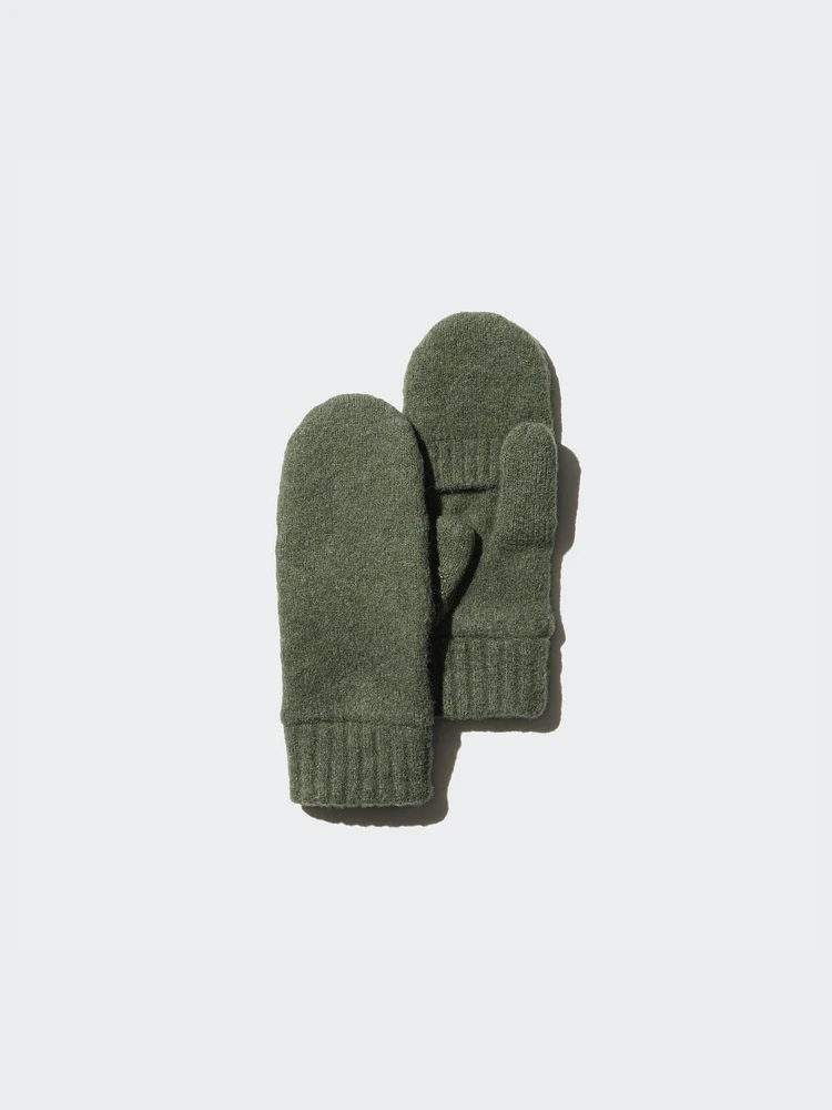 HEATTECH KNITTED MITTENS