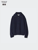 Lambswool Half-Zip Sweater