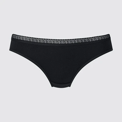 Lace Mid-Rise Briefs