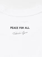 PEACE FOR ALL Graphic T-Shirt | Takeshi Yoro