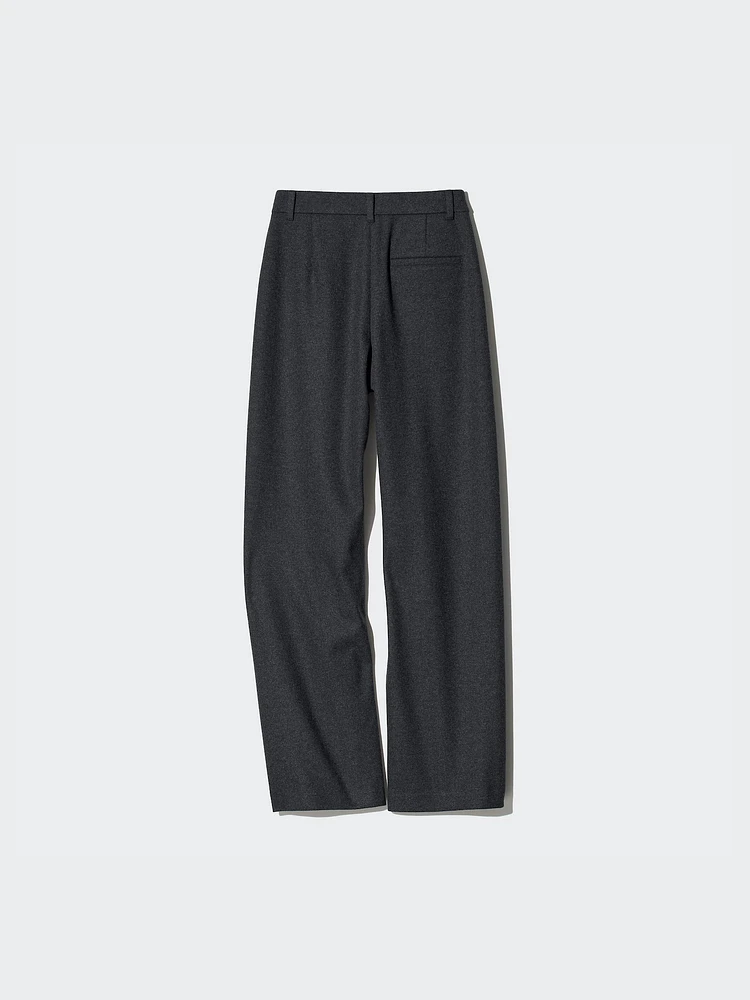 Brushed Jersey Wide Pants | Tall