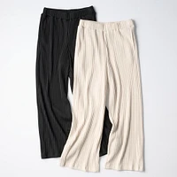 Ribbed Wide Pants