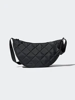 Round Shoulder Bag | Quilted