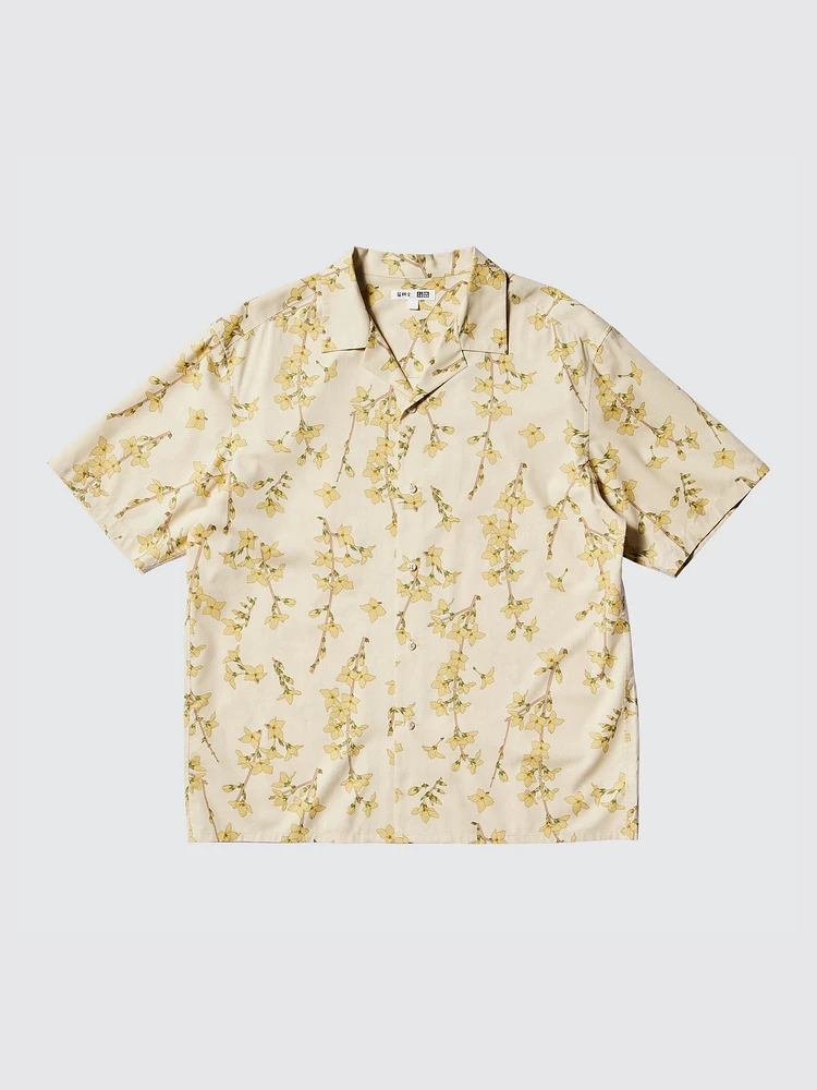 Open Collar Shirt | Short Sleeve
